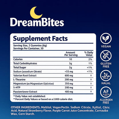 DreamBites - Natural Sleep Gummies
